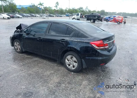 2015 Honda Civic Lx z USA, uszkodzony, nr VIN 19XFB2F59FE041066